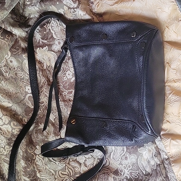 Studded leather crossbody - Picture 1 of 6